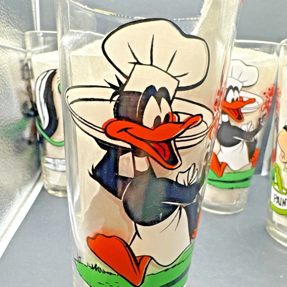 Set of 4 1976‎ Pepsi Collectors Series Warner Bros LOONEY TUNES Glasses